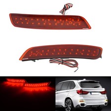 1 Paar Rote Heckstoßstange Reflektor stoppen lampen für BMW X5 F15 bj.2013-2018