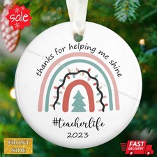 Teacher Gifts - Teacher Christmas Ornament - Teacher Gifts for Women, Teacher...