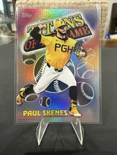 Paul Skenes - HOLO FOIL REFRACTOR TOPPS  Titans Of The Game PIRATES 2026
