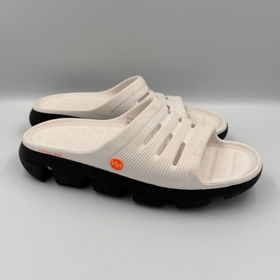 Cole Haan Grand 360 Zerogrand Slides Mens 7 Womens 9 White Black Comfort Sandals