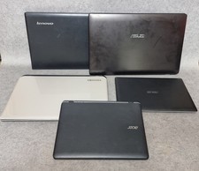 5 Laptops Notebooks Konvolut Bastler Defekt Asus Lenovo Acer Toshiba Ersatzteil
