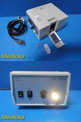 HEINE HK 7000 Light Source 127V 280VA w/ Spare Lamp & Fuses | TESTED ~ 39718