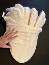 1 POUND 1oz Imported Mulberry Silk Cap Top Floss Silk Spinning Fiber (B22)