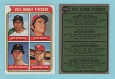 1974 Topps # 608 74' Rookie Pitchers -- Box 725