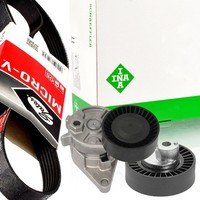 Gates 6PK1555 Keilrippenriemen-Satz + Spanner FüR BMW E36 E34