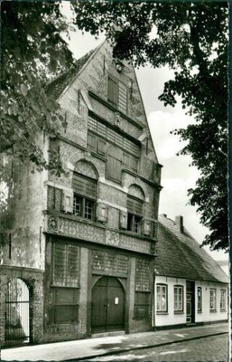 Postcard Friedrichstadt Eider old coin (No.865)