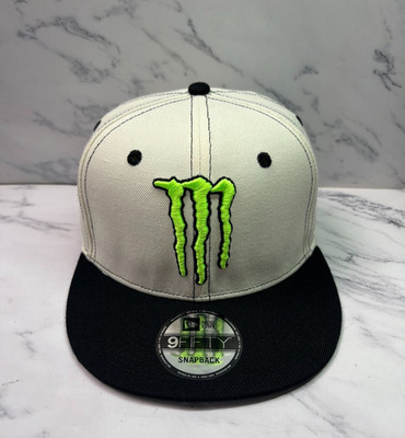 New Era X Monster Energy Snapback Athlet Hat 9Fifty RARE not Moto Nascar F1 Indy