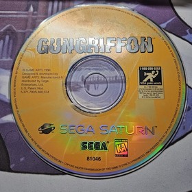 Gungriffon SEGA Saturn US Version Complete Box CIB Manual Reg Card Works Great