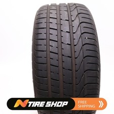 Set Of 2 Used 25535r20 Pirelli P Zero Ao - 97y - 8.532