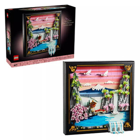 LEGO&reg; Art Japanese Cherry Blossom Landscape 31218 Building Set