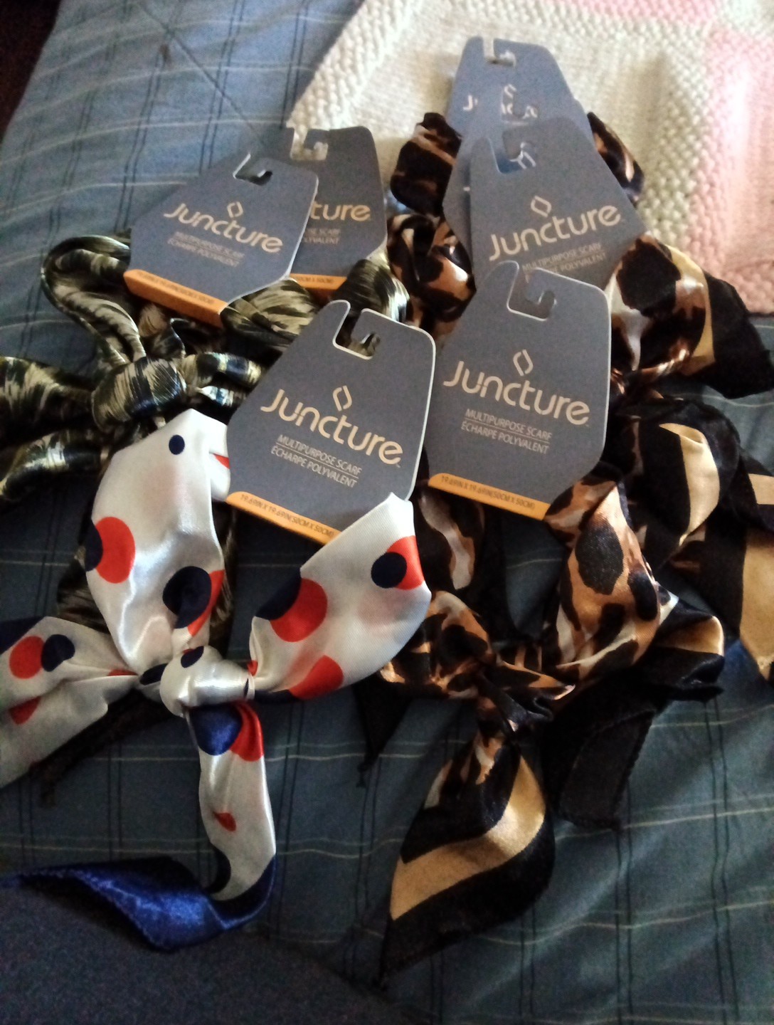 Juncture Multipurpose Scarf.  (50 Cm By 50 Cm). New With Tags.