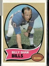 1970 Topps #229 Billy Shaw