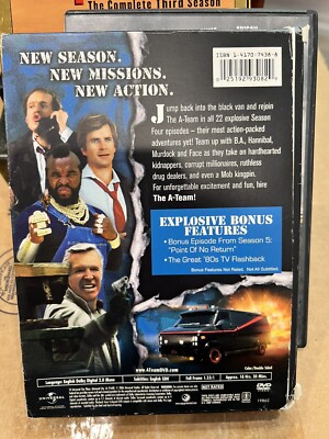 The A Team Season 4 (3-Disc DVD, 2006) 25192930829| eBay