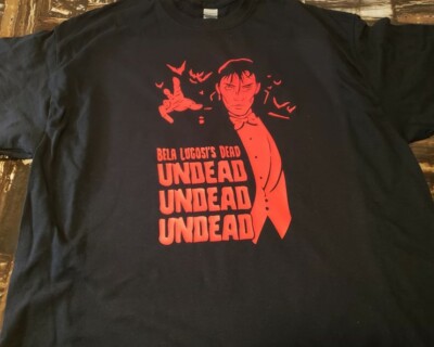 Bauhaus Bela Lugosi's Dead T shirt band Hardcore anarcho Punk Rock Gothic