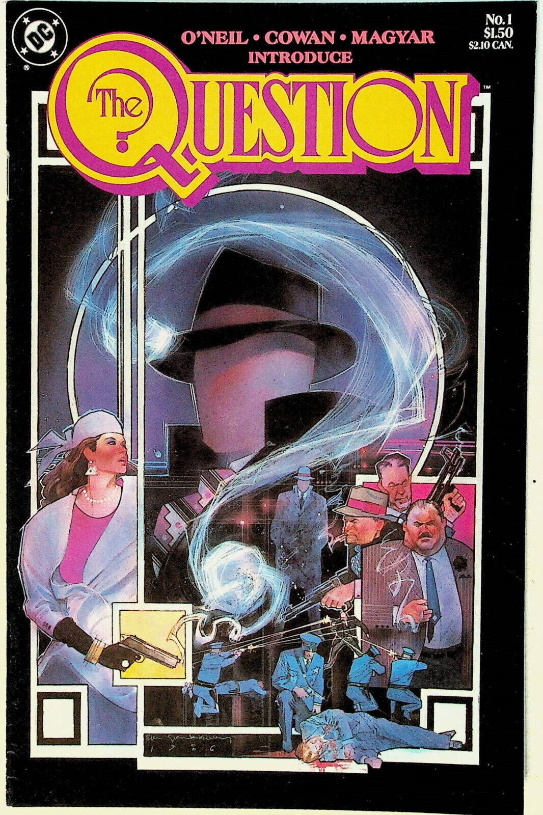 The Question (1986) # 1 Denny O'Neil/Denys Cowans DC - VF/NM I combine shipping!