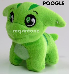 LOOSE-NO-TAG-McDonald-039-s-2005-Neopets-POOGLE-PETPET-CLIP-Sm-Plush-Neopet-COLORS