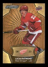 LUCAS RAYMOND 2023/24 UD ENGRAINED #197 OAK ROOKIE CARD RC #222/299 BF6246