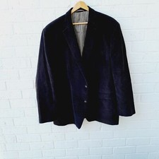 Chaps Brown Corduroy Sport Blazer Dinner Jacket Career Business Wear sz: 48R