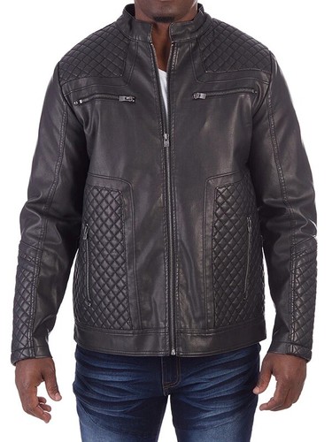 X-RAY JEANS PU SYNTHETIC LEATHER JACKET 