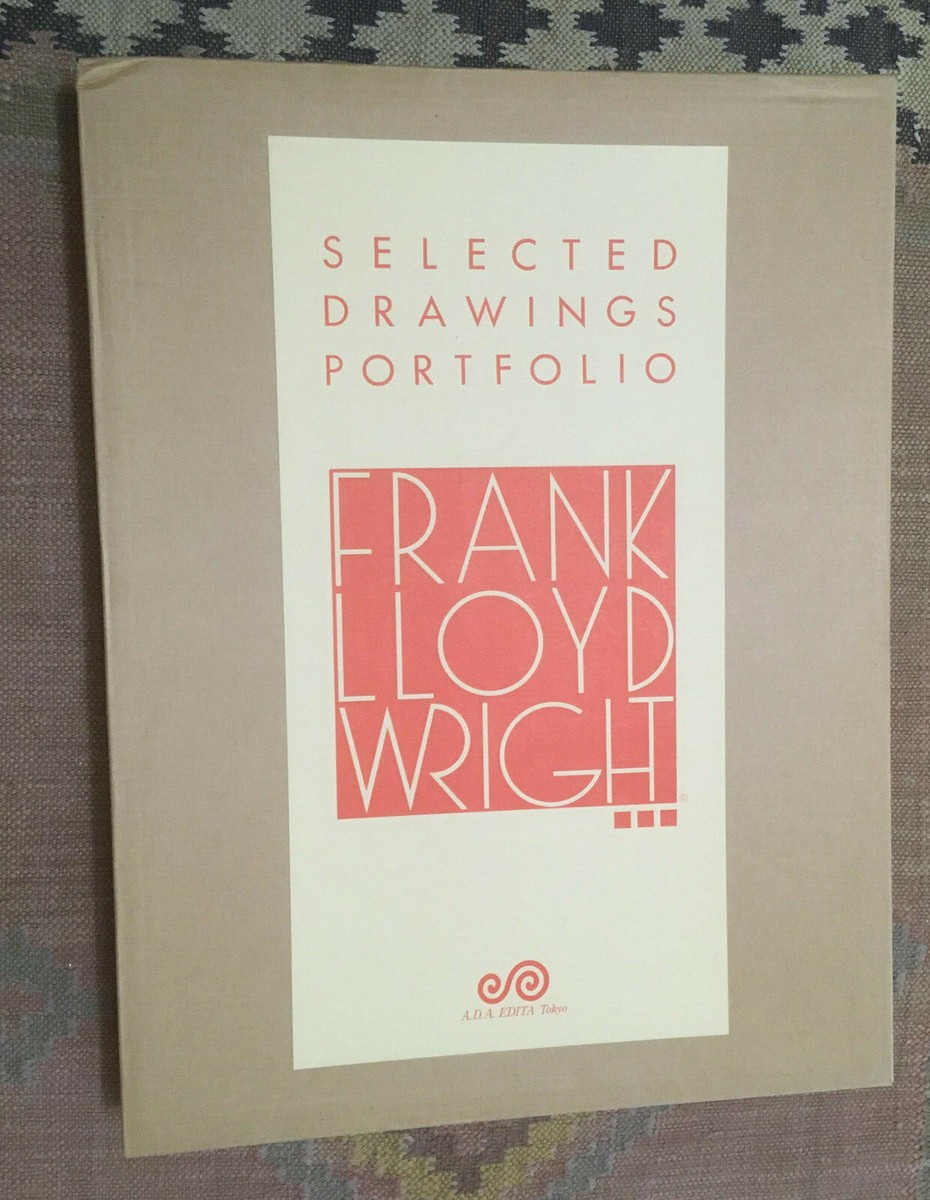FRANK LLOYD WRIGHT: SELECTED DRAWINGS PORTFOLIO, 1982 VOL 3, ORIG
