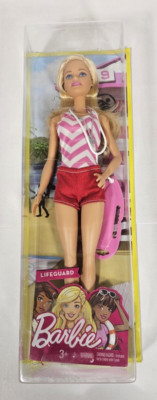 Barbie Lifeguard Mattel Barbie Doll Beach Swimming
