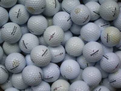 100 Bridgestone e6 Golfbälle ° B-Qualität ° Lakeballs ° e 6 Training Practice