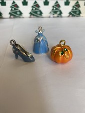 Cinderella Having A Ball Christmas Disney Hallmark Keepsake Ornaments New In Box