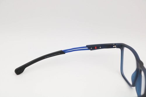 Carrera 4020/Cs Fll99 Black/Blue Square Polarized Sunglasses Has Top 58-16-140 - Picture 6 of 8