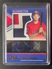 2018 Panini USA Stars & Stripes Joshua Reis Autographed Patch Black #01/10!!!