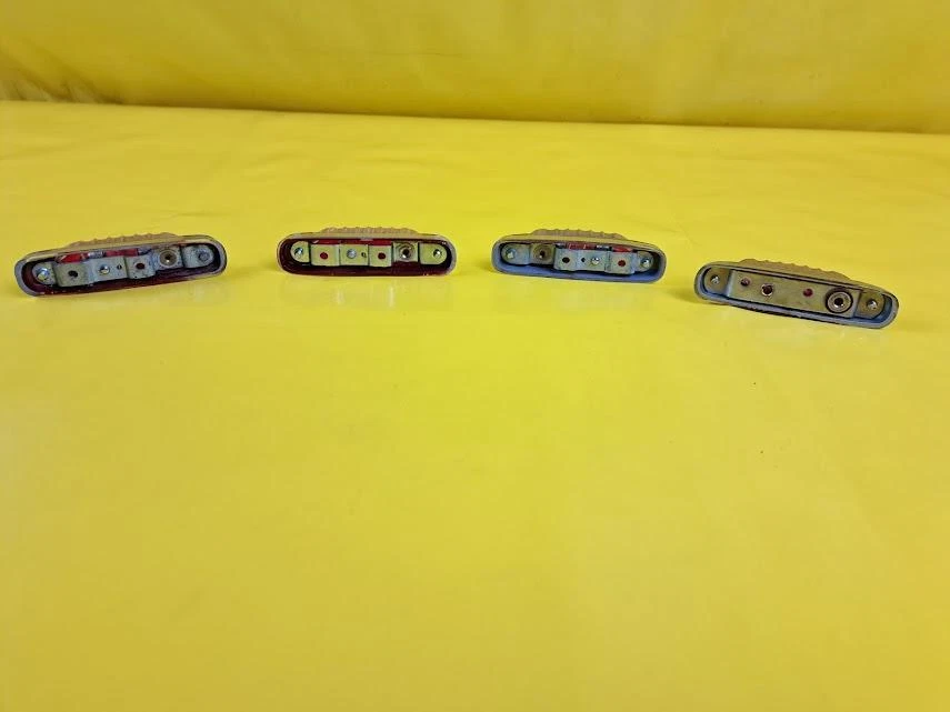 4 luces de límite rojo blanco Opel Olympia Rekord / P1 / P2 / Kapitän Orig. Foto 4 de 4