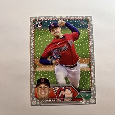 2023 Topps Holiday Metallic #H46 Logan Allen