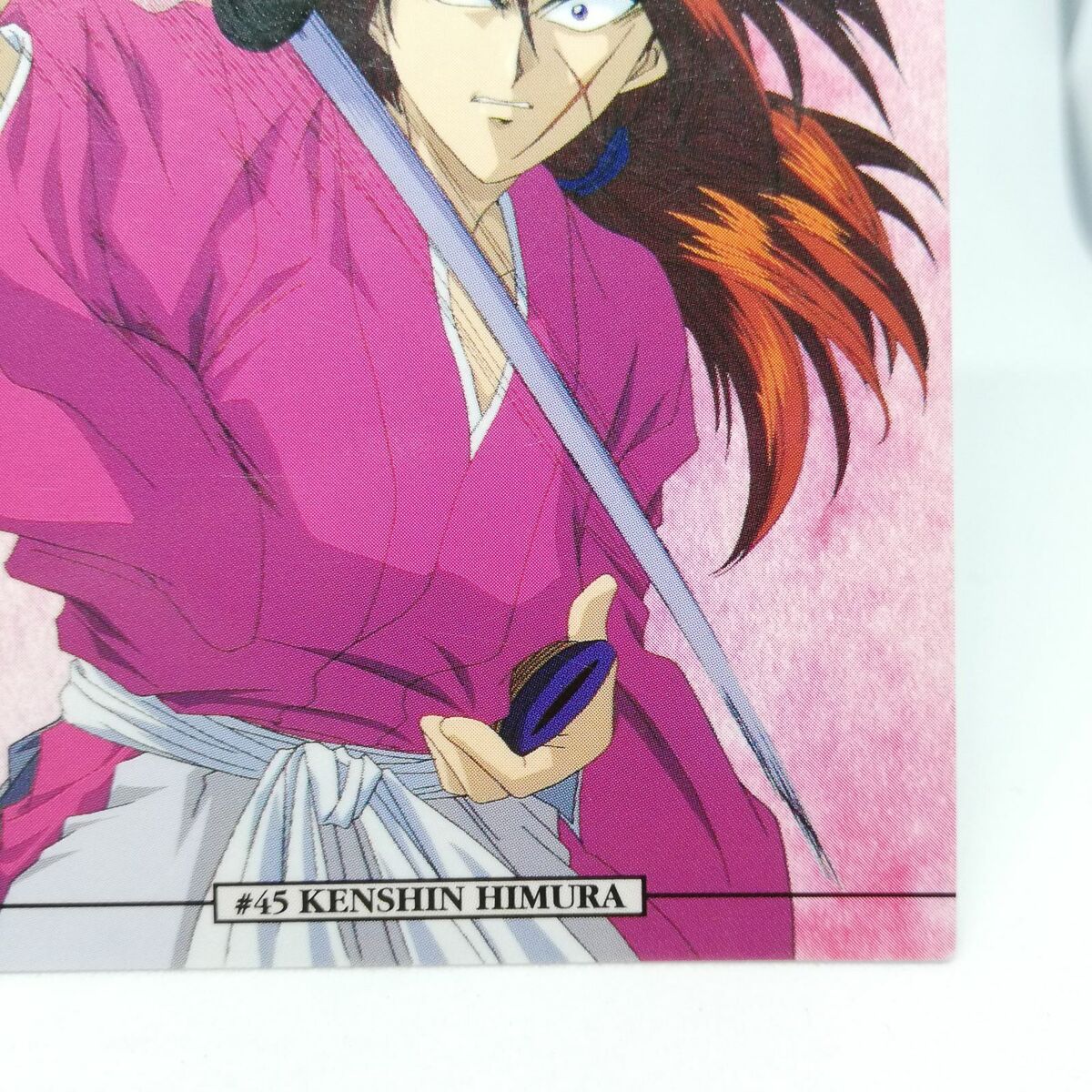 45 Himura Kenshin Rurouni Kenshin Samurai X Card DASS Masters Anime JUMP  MAGAZIN