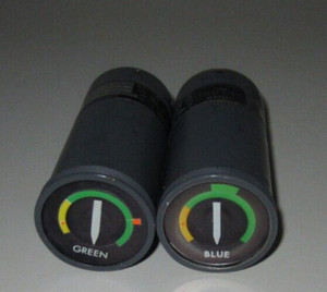 DUAL AIRCRAFT INDICATORS JAEGER FRANCE HYDRAULIC QTY INDICATORS AIRBUS