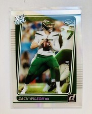 2021 Donruss Clearly ZACH WILSON Holo Rated Rookie RC 1/10 #52 SSP