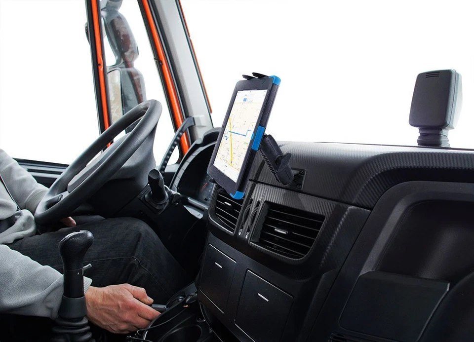 Drill-Base Tablet Mount Truck Heavy-Duty for Samsung Galaxy Apple iPad Air Pro - Image 3 of 4