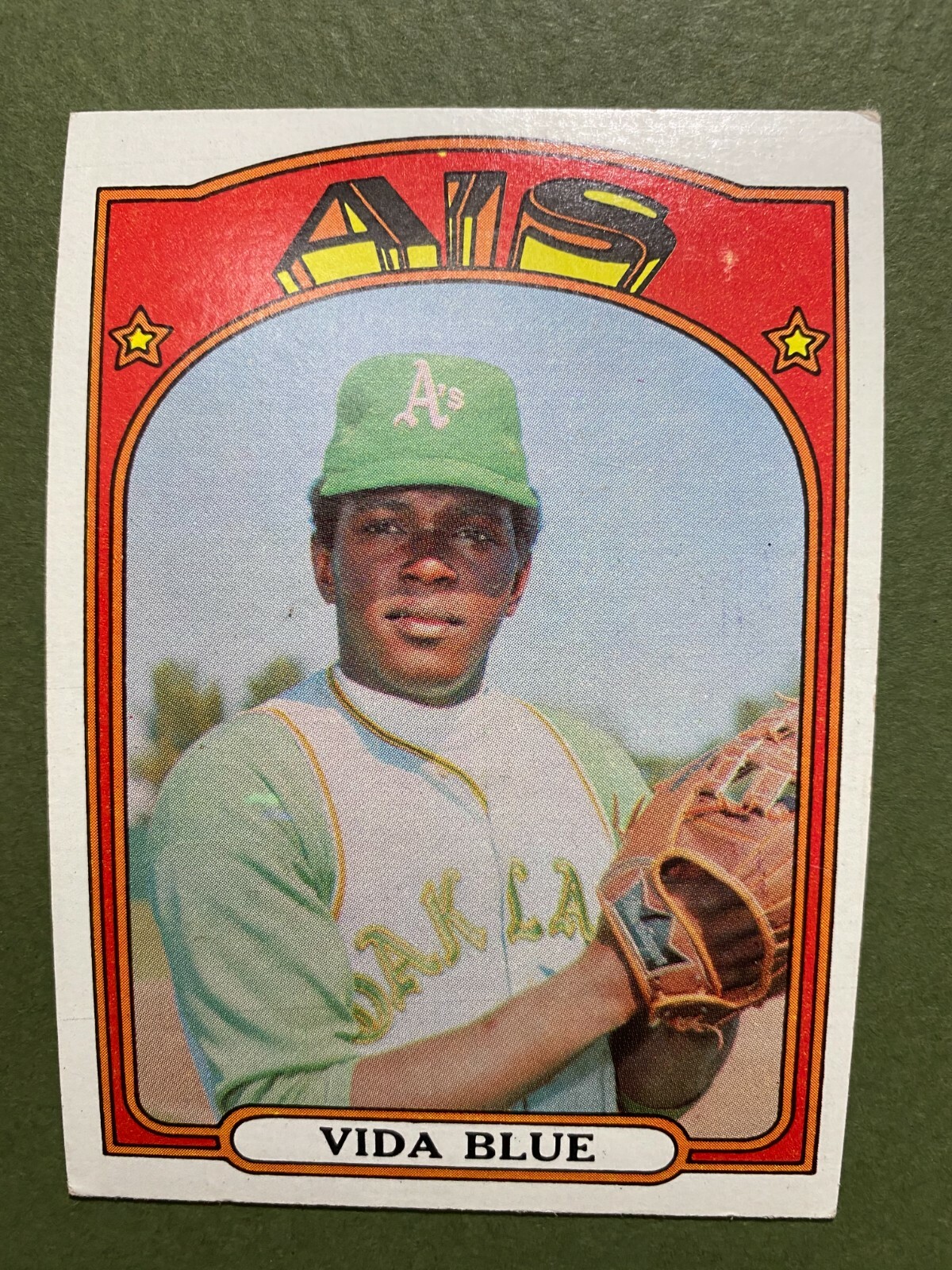 1972 Topps - Vida Blue Oakland A's #169