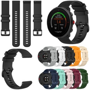 22mm Silicone Watch Band Wrist Strap for Polar Vantage M/Garmin Vivoactive 4  BM | eBay