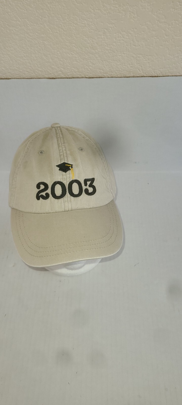2003 Graduation Baseball Hat Adjustable Leather S… - image 1