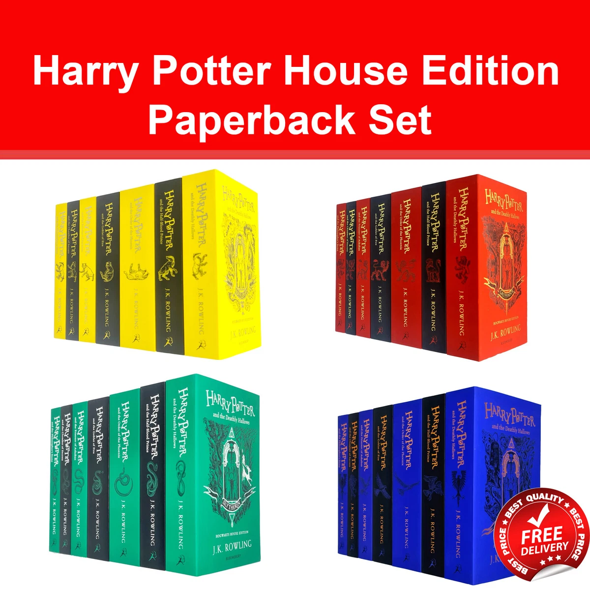 Harry Potter Ravenclaw House Editions by Rowling, J.K.