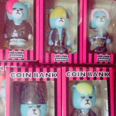 アイドル BIGBANG LAWSON BIGBANG x Lawson Coin Bank 5 Types SET K-pop 12 x 7.5cm 2016