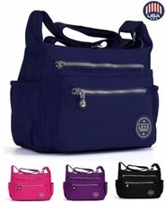 Waterproof Messenger Cross Body Ladies Handbag Shoulder Bag Womens Large Purse