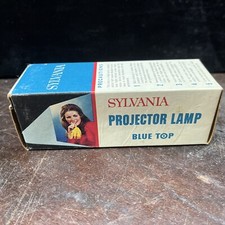 Vintage Sylvania Blue Top Projector Lamp DEP 750W 120V NEW OLD STOCK