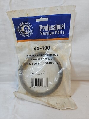 Part No. 43-400 Replaces Briggs #490179 Starter Spring Side Pull Made ...