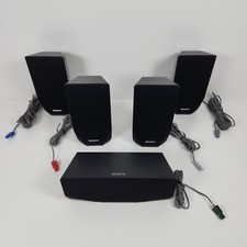 Sony SS-TSB121 4 Satellite  1 SS-CTB121 Center Surround Sound Speakers Set of 5