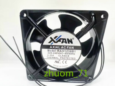 1PC XFAN RAH12138B1 220-240V 0.20A 120*38mm cooling fan