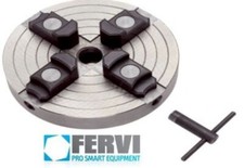 MANDRINO FERVI 0751/P Ø150 mm A 4 GRIFFE REVERSIBILI INDIPENDENTI X TORNIO LEGNO
