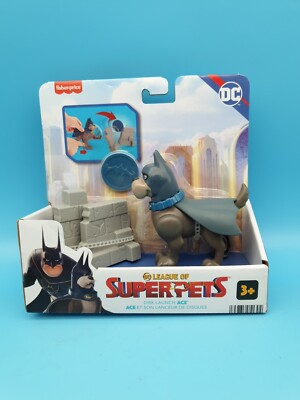 DC Super Pets HGL11 League of SuperPets Fisher Price Ace Neu OVP