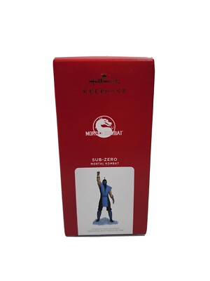 Hallmark Keepsake Christmas Ornament 2021 Sub-Zero Mortal Kombat.  NEW