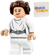 LEGO Star Wars Estrella de la Muerte Minifigura Princesa Leia Carrie Fisher Nueva Figura