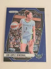 2024 Panini Prizm WNBA #121 Lou Lopez Senechal Blue Velocity Prizms
